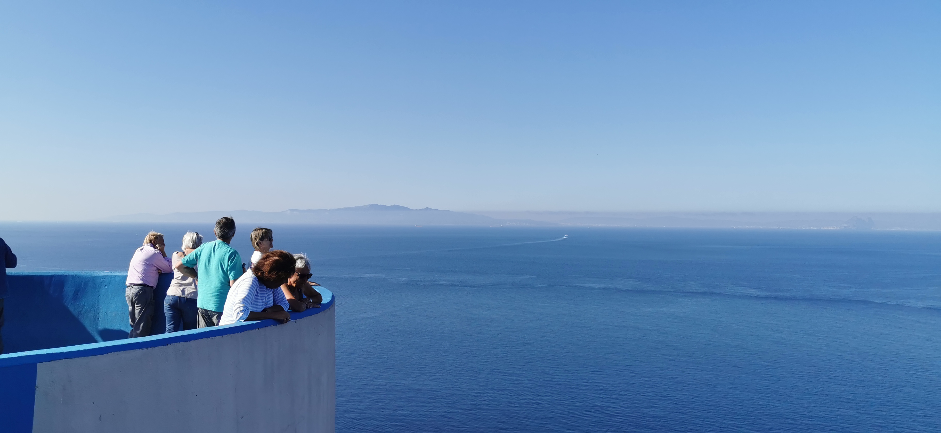 Fantastisk udsigt til både Afrika og Europa.