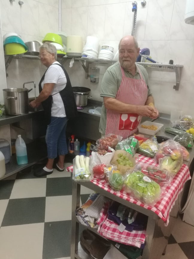 Der arbejdes og forberedes.